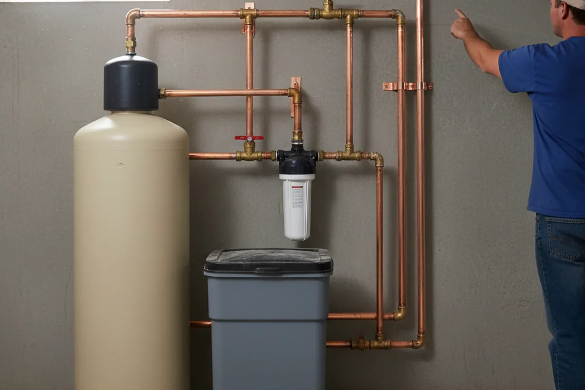 Whole-house water treatment system installed in Greencastle